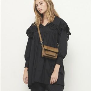 Hvisk cayman mini crossbody bag in olive